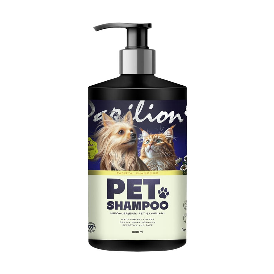 Шампунь-кондиціонер для домашніх тварин Papilion Pet Shampoo Ромашка, 1 л